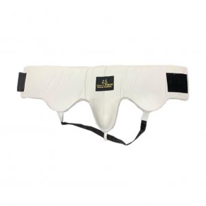 groin guard for boxing - white