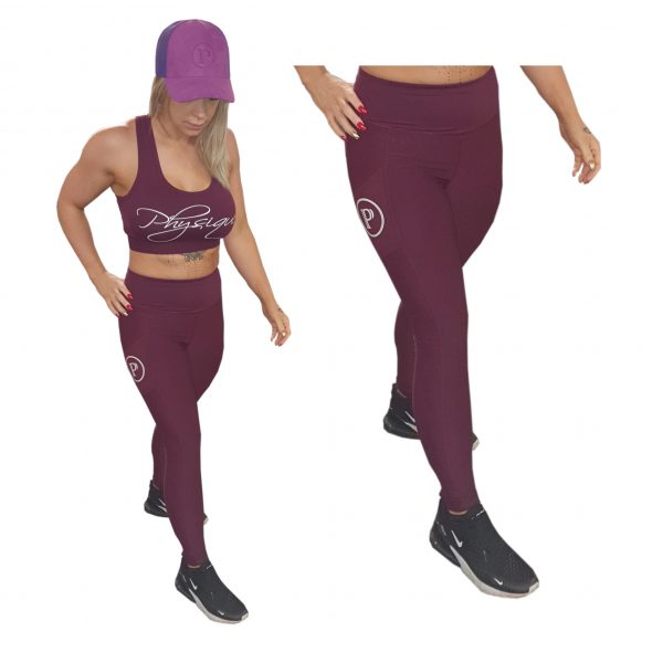 womens training top and bottoms leggings boxing sport